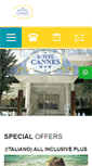 Mobile Screenshot of hotelcannes.net
